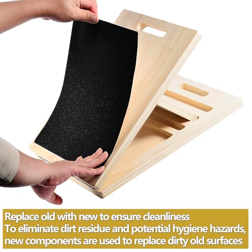 Non-Slip Sandpaper Well For Replacing The Worn Surface On Older Slant Board - size: 12.6×11