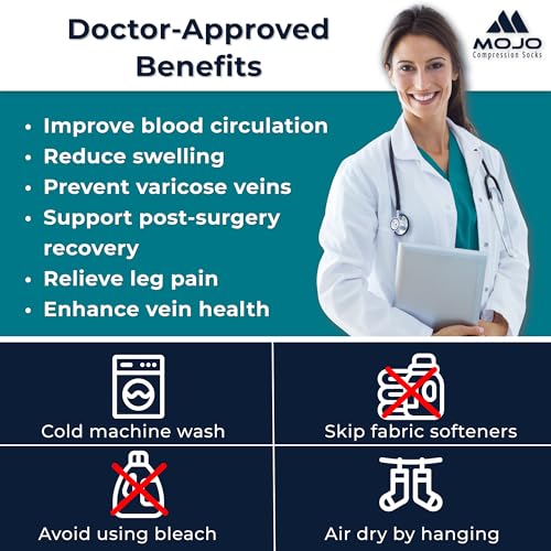 Mojo Compression Socks Footless for Women and Men 20-30mmHg - Extra Wide Plus Size Calf Sleeve - A604 - color: Grey, size: 3X-Large