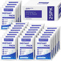 25 Pack Instant Ice Packs for Injuries, Disposable Instant Cold Pack - style: 25 Pack