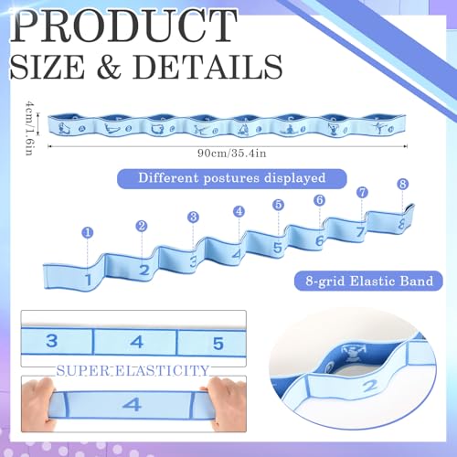 Stretch Strap for Kids, Gymnastic Ballet - color: Blue