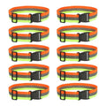 Reflective Safety Belt Adjustable - color: Yellow Orange