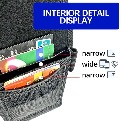 Phone Holster, Nylon Belt Clip Pouch