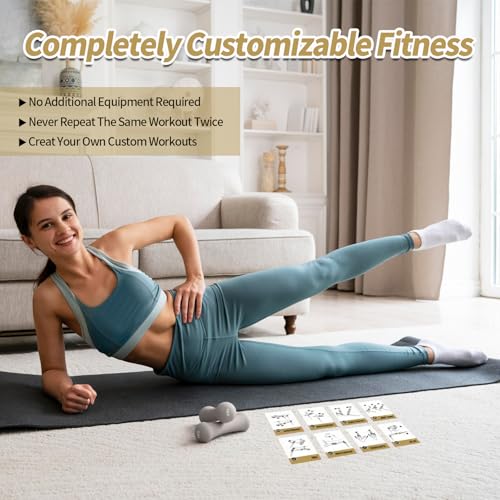 Suspension Workout Cards, 62 Exercises Cards Deck Large Size 5" x 3.5" Fitness Cards for Women & Men, Beginner Fitness Guide to Training Exercises at Home or Gym (Suspension, Vol 2) - style: Suspension Vol2