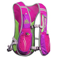 AONIJIE Running Vest Hydration Backpack 5L Unisex Trail Water Lightweight - color: Red and No Water Bladder