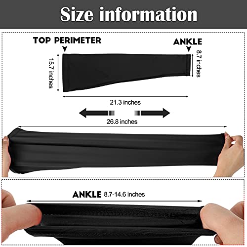 Tatuo Compression Leg Sleeves UV Protection - color: Black