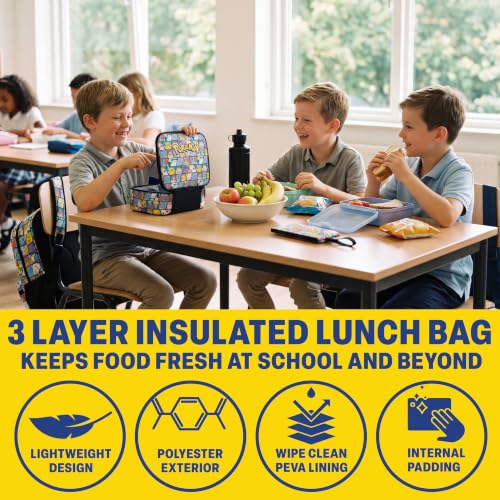 Get Trend Pokemon Boys Backpack 4 Piece Set - color: Multi Pokemon