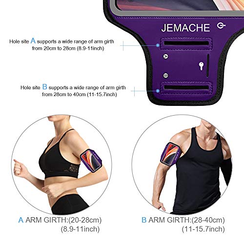 Armband for iPod Touch 7 6 5 4 Generation Armband (Purple) - color: Purple