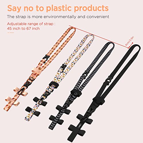 EasyAcc Water Bottle Holder Strap Sling, for Owala FreeSip 24 32 40 oz, Hydro Flask, Cirkul, Yeti, Stanley Flip, Universal Water Bottles, with Carabiner, for Walking Curise Travel (Bottle Excluded) - color: Fully Black