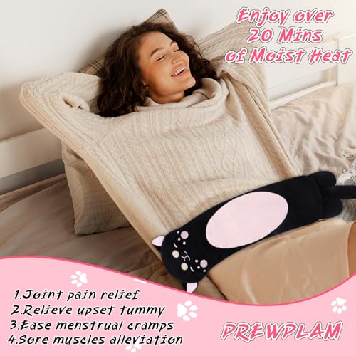Microwavable Heating Pads for Cramps, Cute Black Cats Heating Pad - style: Black Cat