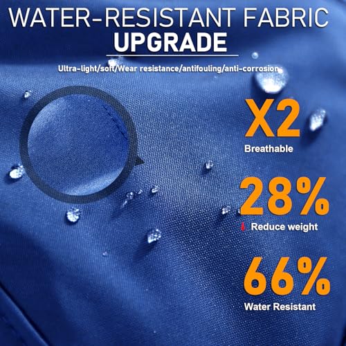 Waterproof Baseball Cap for Men Women UPF 50+ Quick-Dry Running Golf Hat - color: Blue