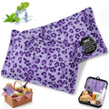 VIHOSE 2 Pcs Ice Packs for Lunch Box Bag - color: Purple, style: Leopard Print