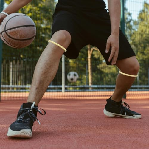 3Pcs Silicone Patella Tendon Knee Strap ，Basketball Knee Tendon Pain Relief Support Brace for ACL, Arthritis,Meniscus Tear