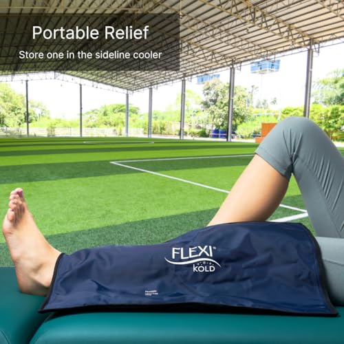 FlexiKold Extra Large Gel Soft Flexible Ice Pack for Injuries – Ice Compress, Ice Pad, & Flat Ice Wrap for Post Surgery for Injuries of Shoulder, HIPS & Full Back – XL – Oversize 13” x 21.5” - size: X- Large (Pack of 1)