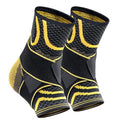 Ankle Brace with Straps (PAIR) - size: Large