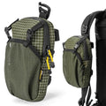 HIKEMAN Backpack Shoulder Strap Pouch - Smartphone Strap Pack,Waterproof Backpack Strap Pocket Attachment Bag for Hikers,Small Crossbody Bag Waist Pack for Sports Hiking Camping (Army Green) - color: Army Green