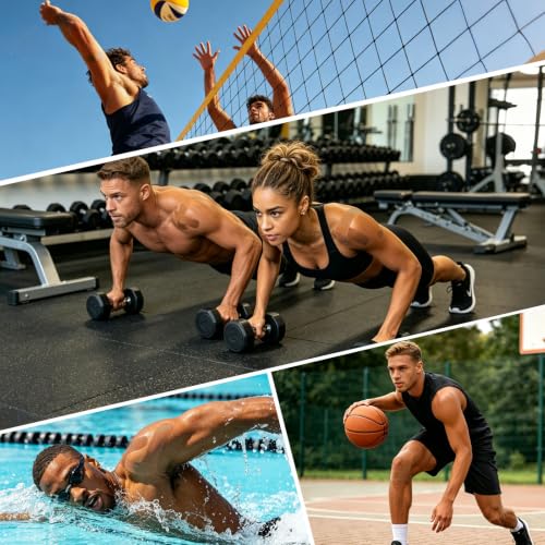 3 Pack Kinesiology Tapes, 4in x 5.5yd Sports Tape for Athletes - color: Dark Tan - 4in