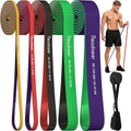 Pull Up Assistance Bands 5 Resistance Bands for Full-BodyTraining(5-125LBS) - size: Extra Heavy: 5-125LBS