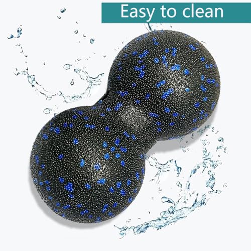 Peanut Massage Ball, Double Lacrosse Foam Roller for Physical Therapy, Firm