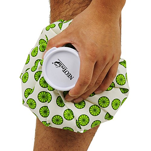 Neotech Care Ice Bag with Screw Top Lid (Lime Design, 8 inch) - color: Limes, size: 8 Inch