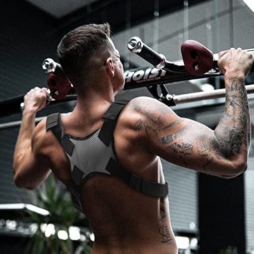 Fitdom Running Chest Pack for Men, Tactical Sports Utility Bag with Pockets - color: White, style: Maximum Stability
