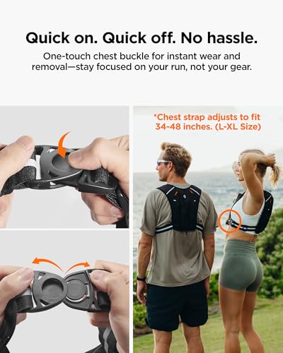 Spigen Dynamic Shield Running Vest (M-L), Hydration Pack - size: L - XL, style: A720