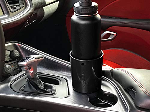 Arca Gear Hydro Cup - Car Cup Holder Adapter for Hydro Flasks (32/40 Ounce), Nalgenes (32/48 Ounce), Yeti Ramblers (36 Ounce), Klean Kanteens (32/40 Ounce), and Other Large Bottles