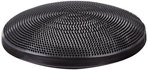 Cando 30-1868BLK Inflatable Vestibular Balance Disc, 23.6" diameter, Black - color: Black, size: 23.6" diameter
