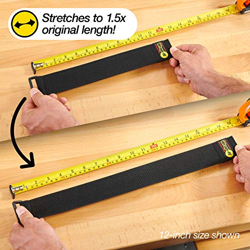 Super-Stretch Wrap-It Storage Straps, 48-in x 2-in (3-Pack) - color: Black, size: 48" (3 Pack)