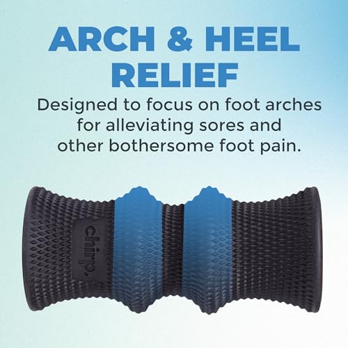 Chirp Foam Roller for Foot Massage and Pain Relief, Wheel+ 2" Foot Roller - size: 2" - Deep Tissue