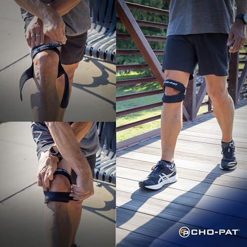 Cho-Pat Dual Action Lite, Knee Support Strap for Tendonitis, Large/X-Large - size: Large/X-Large
