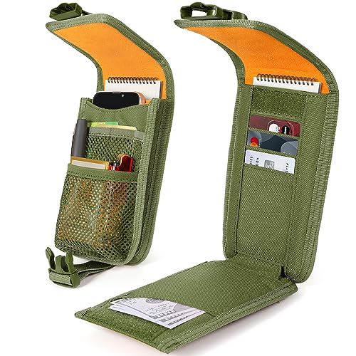 SOWHUP Tactical Molle Pouch Cell Phone Pouch Holster Small Utility EDC Pouch Gadget Organizer Bag - color: Army Green3