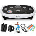 Lifepro Rumblex 4D Vibration Plate Exercise Machine with 7 Training Modes - color: White, size: Plus