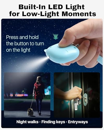 Personal Safety Alarm, VIGOROAD 3 Pack Loud 130dB Siren Emergency Panic Alarm with LED Light, Easy Pull Pin Keychain Self-Defense Security Alarm for Women, Seniors, Kids - color: Blue/Pink/Black