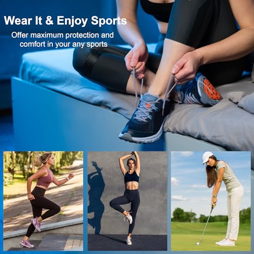 Amutost Womens No Show Socks Anti-Slip Cushioned Breathable 5-10Pairs - color: No Show Socks, size: 5-8