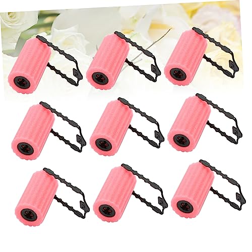 FRCOLOR 12 Pcs Sponge Roller Hair Curlers Foam Curling Hair Stick Styling Tool for Women Girls Lightweight Hairdressing Tools for Home Travel Diy Styling 2.55 in
