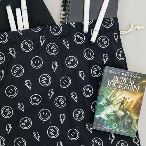 Gather & Knot Drawstring Gift Bags | 20" Large 12" Small | Premium Canvas | Reusable Fabric Wrap for Boy Birthday, Baby Shower | Happy Face - color: Happy Face