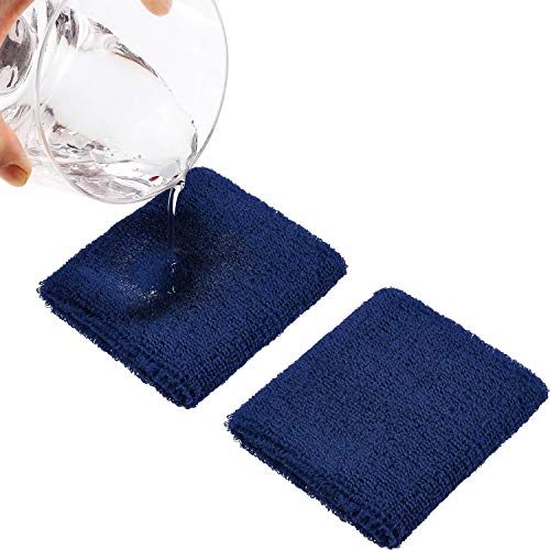 WILLBOND Wrist Sweatbands - color: Navy
