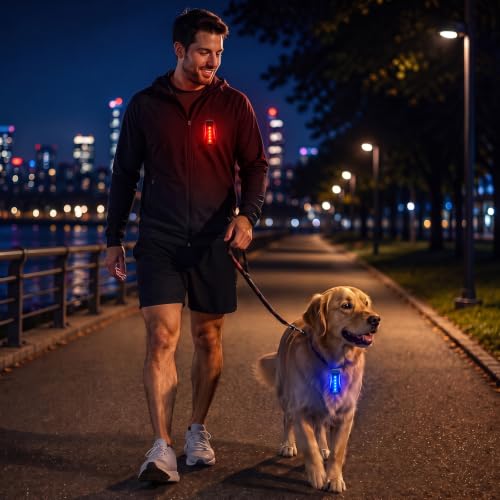 Copkim 30/60/100 Pcs LED Running Light Bulk - color: Red, Blue