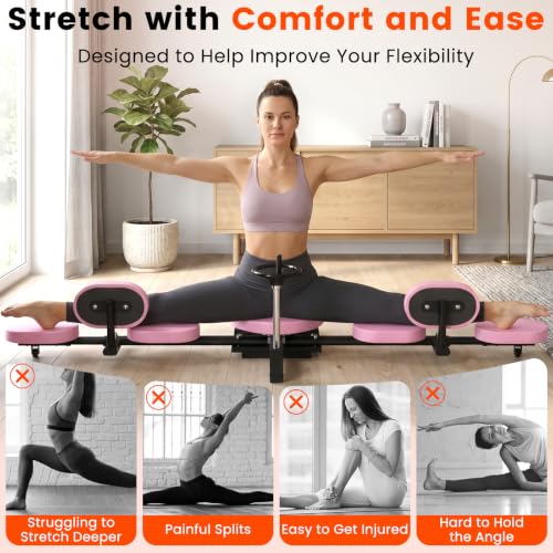2026 Extended Leg Stretcher, Split Machine for Fexibility & Splits Training - size: Extendable (38.6"-44.8")