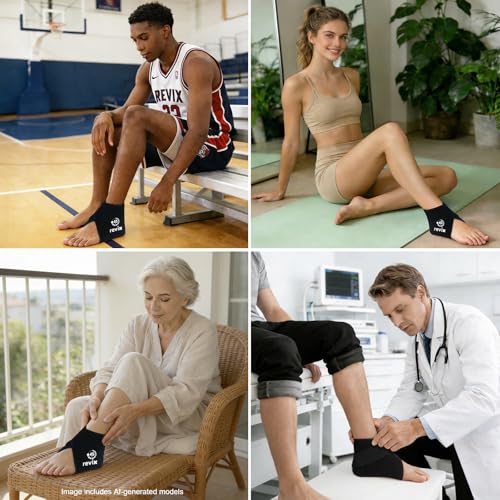 REVIX Ankle Ice Pack Wrap for Plantar Fasciitis, 45-Min Long Lasting Cold - style: 1 Pack