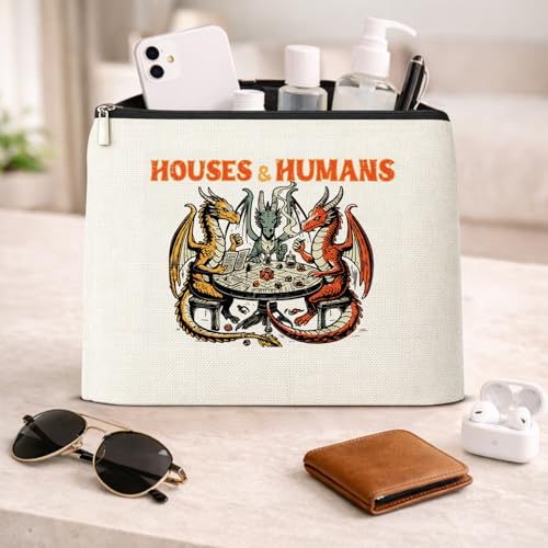 Dnd Makeup Bag Gifts for Women, Funny Dnd Gifts for Rpg Gamers Players - color: Rpg