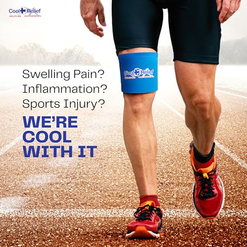 Pain Relief Ice Pack with Compression Strap for Hot & Cold Therapy - Long Lasting Reusable Gel Pack for Injuries | Use as Heat Wrap or Cold Pack for Wrist, Hand, Neck, Ankle, and Calves (6" X 12") - size: 6" x 12" - Single Pack