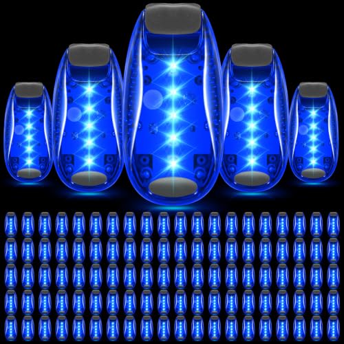Copkim 30/60/100 Pcs LED Running Light Bulk - color: Blue