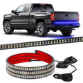 XRIDONSEN 60 inch Blue Tailgate Lights 360 LED Strobe Lights - color: Blue