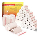 FRESINIDER Premium Elastic Bandage Wrap 3 Inch, 24 Pack, Hook and Loop - color: 24 Pack X 3 Inches