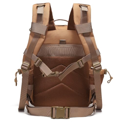 9L/20L Mini Backpack for Men and Women, Small Backpack for Gym Hiking Travel Sports Running - color: 20l-brown