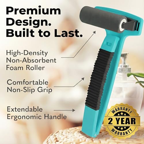 bearback Long Handle Lotion Applicator for Back, Legs & Feet, Women/Men
