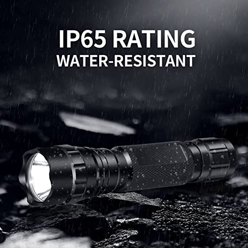 WINDFIRE LED Tactical Flashlight 1200LM with Holster(Battery Not Included)
