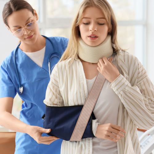 Geiserailie 4 Pcs Ice Pack Strap 4 Size Ice Belt Extender, Skin Tone - color: Skin Tone