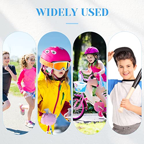 Haysandy 4 Pcs Kids Ankle Brace Support, Dark Blue, 5-10 Years - color: Dark Blue, size: 5-10 Years
